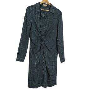 Michael Kors Collection Printed Shirt Dress